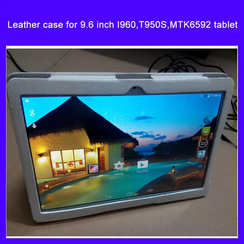 Hot sale! Newest 9.6 inch Leather case for 9.6 inch I960,T950S,MTK6592,MTK6582 tablet case cover
Hot sale! Newest 9.6 inch Leather case for 9.6 inch I960,T950S,MTK6592,MTK6582 tablet case cover