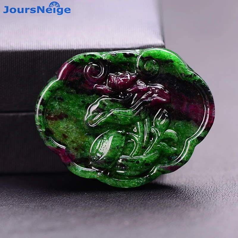 Wholesale Red and Green Treasure Natural Stone Pendants Necklace Lucky for Women Men Fine Carving Pendant Jewelry JoursNeige
Wholesale Red and Green Treasure Natural Stone Pendants Necklace Lucky for Women Men Fine Carving Pendant Jewelry JoursNeige