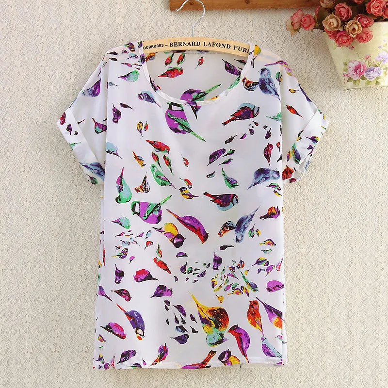 CHSDCSI Ladies Shirt Chiffon Blouses Summer Print Tops Women Polyester Stripe Short Sleeve Casual Shirts Love Blusas
CHSDCSI Ladies Shirt Chiffon Blouses Summer Print Tops Women Polyester Stripe Short Sleeve Casual Shirts Love Blusas