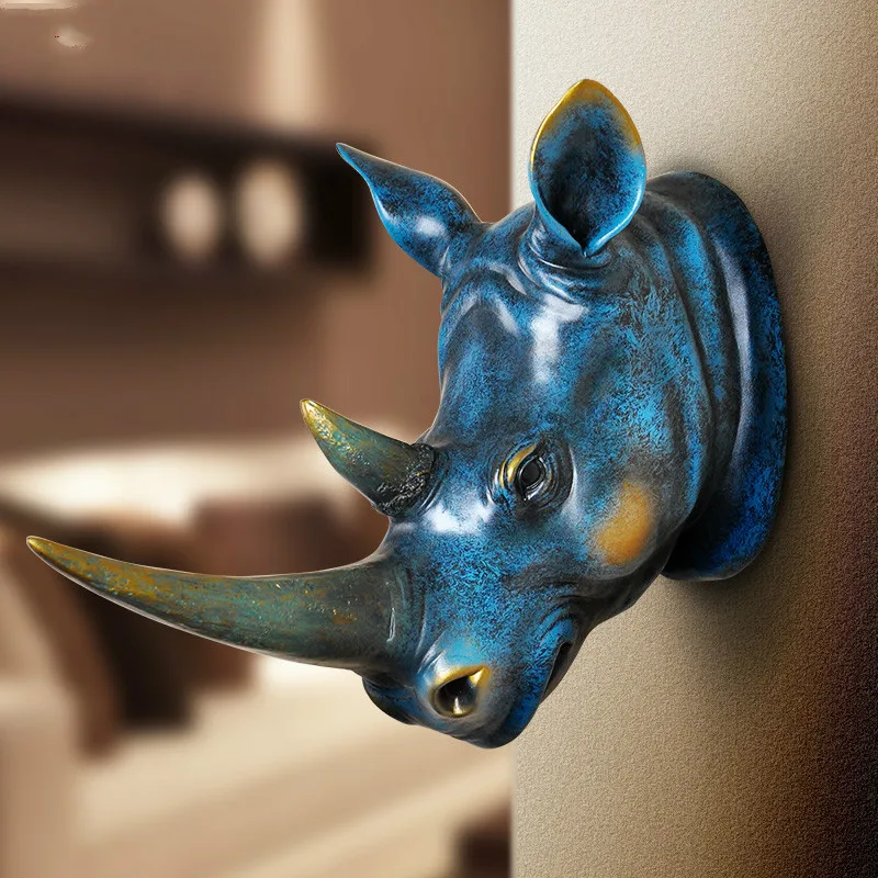 Small Size 28 Cm High Modern Simple Creative Restaurant Wall Decoration Indoor Room Bar Cafe Hotel Rhino Head Wall Hanging
Small Size 28 Cm High Modern Simple Creative Restaurant Wall Decoration Indoor Room Bar Cafe Hotel Rhino Head Wall Hanging