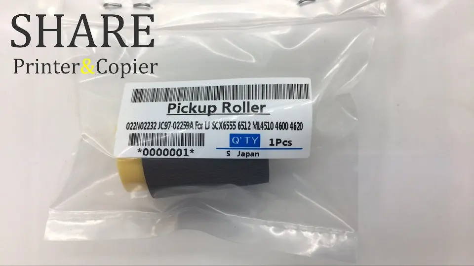 SHARE Pickup roller 022N02232 JC97-02259A for samsung scx6555 6512 ML4510 ML5515 scx6345 for xerox 4600 4620 4510 4622
SHARE Pickup roller 022N02232 JC97-02259A for samsung scx6555 6512 ML4510 ML5515 scx6345 for xerox 4600 4620 4510 4622
