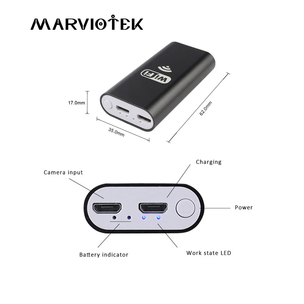 Эндоскоп 720 P HD Wifi эндоскоп камера Android IPhone бороскоп 1/2/3 5/5 м USB водонепроницаемый