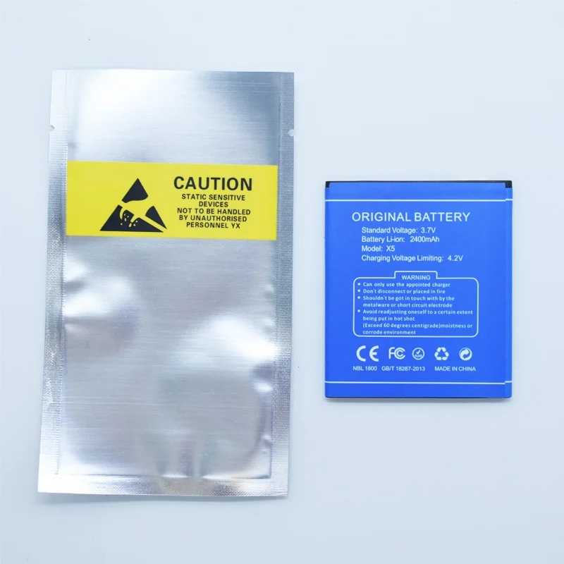 Hekiy Original Mobile Phone Battery For Doogee X5 X5 Pro Batteries 2400mAh 3.7V Li-ion Battery Rechargeable Bateria High Quality
Hekiy Original Mobile Phone Battery For Doogee X5 X5 Pro Batteries 2400mAh 3.7V Li-ion Battery Rechargeable Bateria High Quality