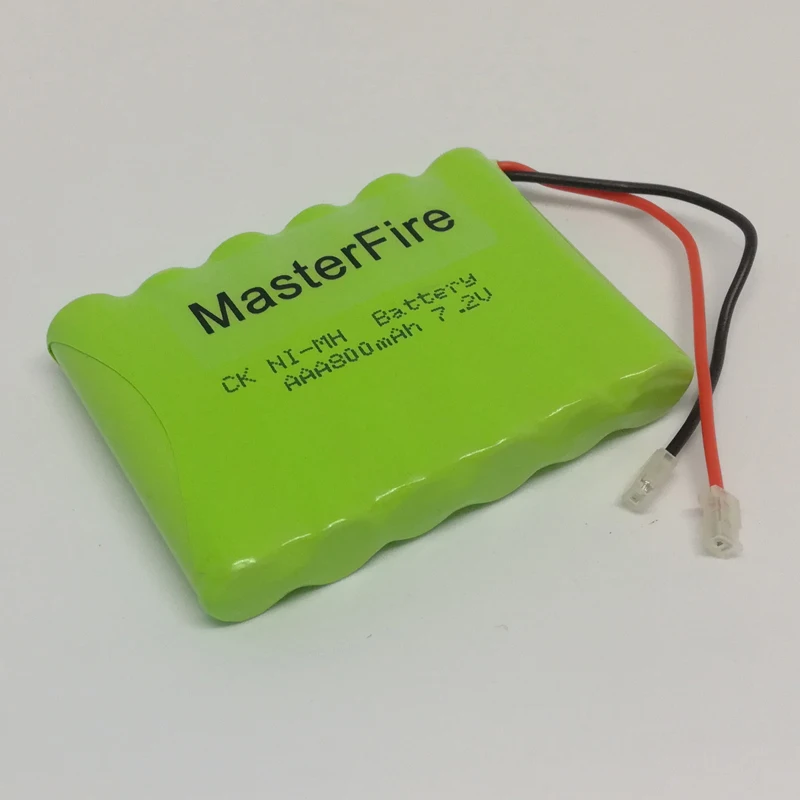 MasterFire 3PACK/LOT New Original 7.2V AAA 800mAh Ni-MH Battery Pack Rechargeable NiMH Batteries wiht plugs
MasterFire 3PACK/LOT New Original 7.2V AAA 800mAh Ni-MH Battery Pack Rechargeable NiMH Batteries wiht plugs