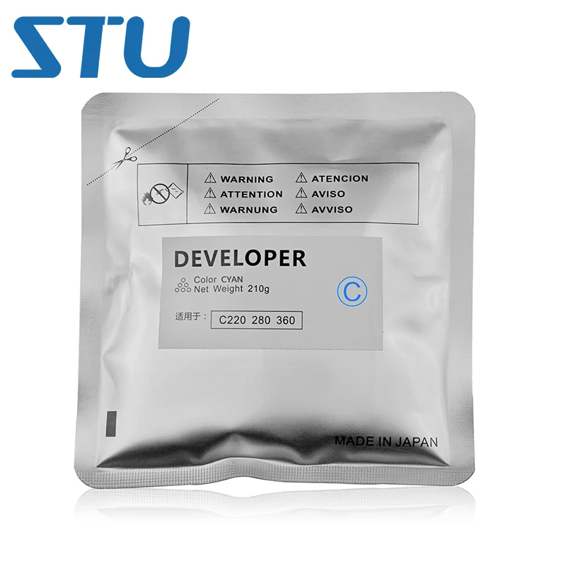 1Set CMYK New Compatible Developer for Konica Minolta bizhub C353 C203 C253 C200 C210
1Set CMYK New Compatible Developer for Konica Minolta bizhub C353 C203 C253 C200 C210