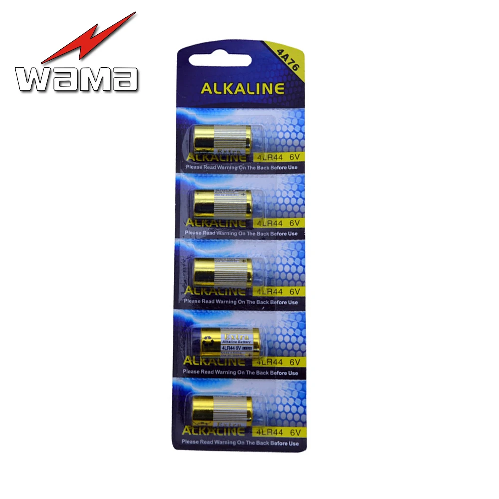 100pcs/20pack New Wama 4LR44 6V Dry Alkaline Batteries Cells Car Remote Toys Calculator 4AG13 L1325 4A76 Battery Free Ship
100pcs/20pack New Wama 4LR44 6V Dry Alkaline Batteries Cells Car Remote Toys Calculator 4AG13 L1325 4A76 Battery Free Ship