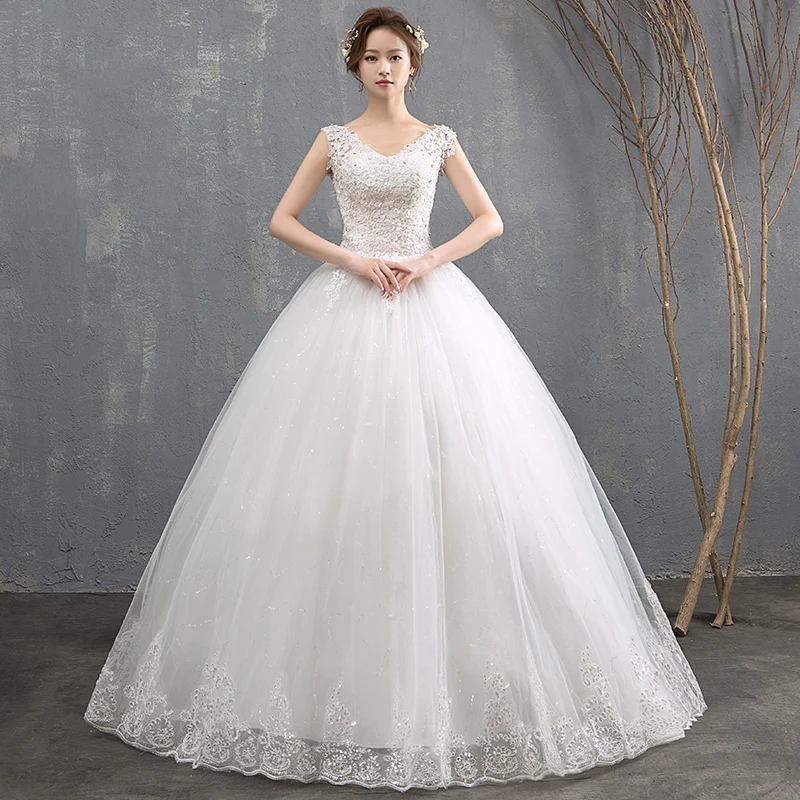 vestido de noiva 2019 Sexy Lace Wedding Dresses Lace Backless Bridal Gowns Women Strapless Ball Gown
vestido de noiva 2019 Sexy Lace Wedding Dresses Lace Backless Bridal Gowns Women Strapless Ball Gown