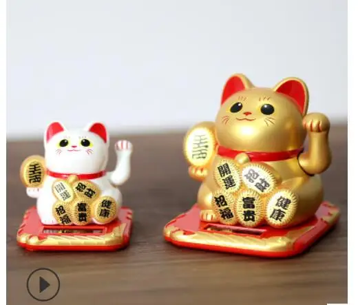 set furnishings 1 pair 2PCS Solar energy cat white gold plastic wave cat shop opened gift - giving rocker statues Home
set furnishings 1 pair 2PCS Solar energy cat white gold plastic wave cat shop opened gift - giving rocker statues Home