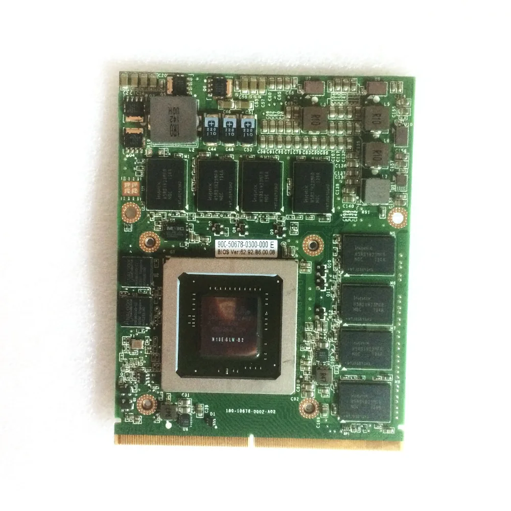 Genuine New FX 2800M 1GB MXM Video Card 505986-001 596062-001 for HP 8740w Laptops
Genuine New FX 2800M 1GB MXM Video Card 505986-001 596062-001 for HP 8740w Laptops