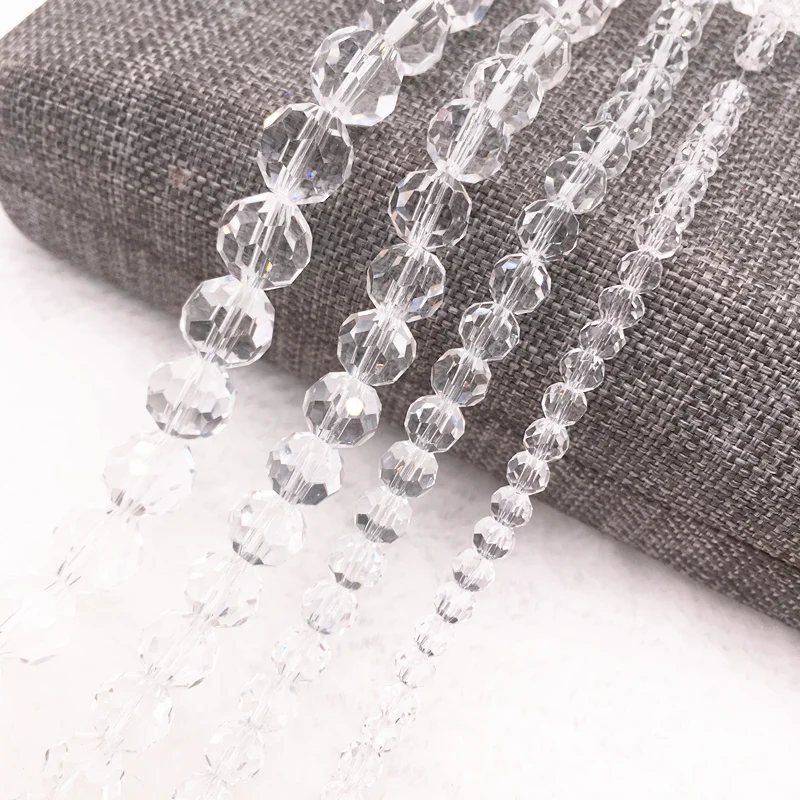 4/6/8/10mm 32 Faceted Austria Transparent Faceted Crystal Ball Beads Spacer Beads for Necklace and DIY Bracelet Making #14
4/6/8/10mm 32 Faceted Austria Transparent Faceted Crystal Ball Beads Spacer Beads for Necklace and DIY Bracelet Making #14