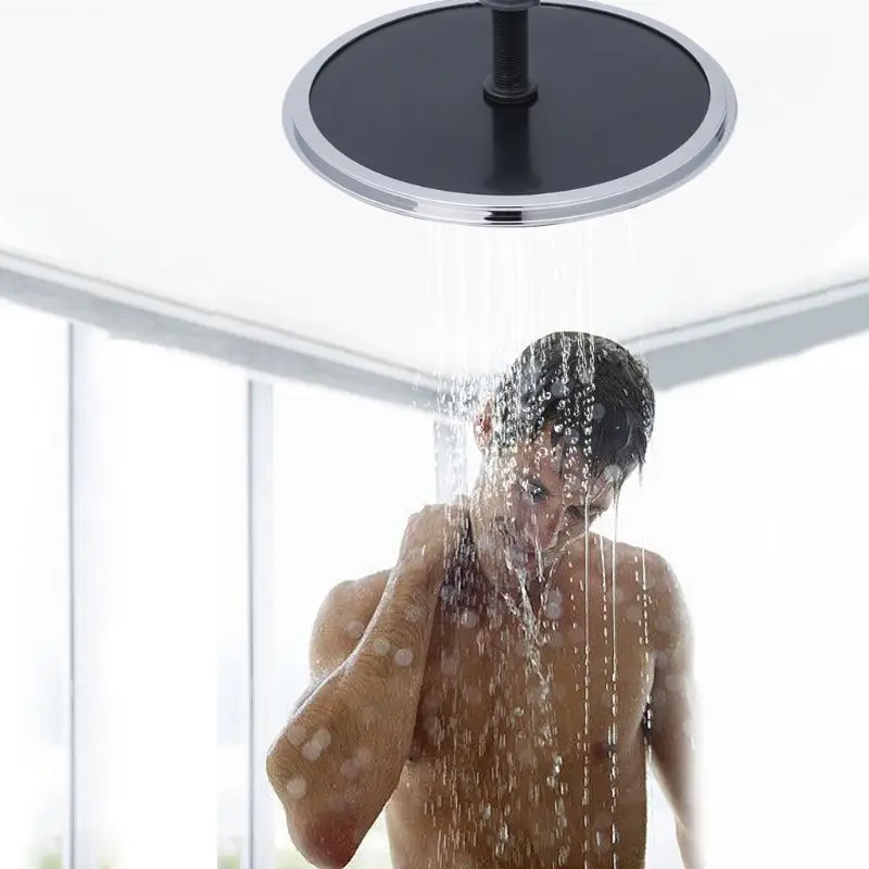 Round Shape Bathroom Top Shower Head Straight Screw Rainfall Showering Sprayer G1/2"
Round Shape Bathroom Top Shower Head Straight Screw Rainfall Showering Sprayer G1/2"