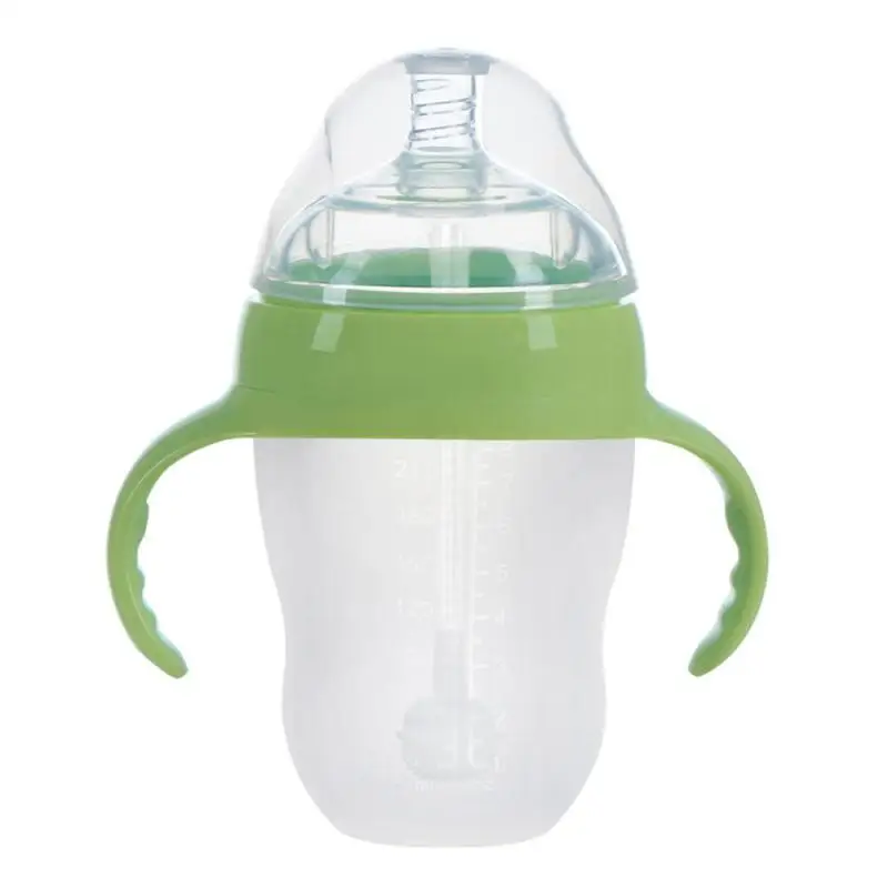Mamadeira BPA бесплатно baby бутылочка для кормления Безопасной Силиконовые сока молока