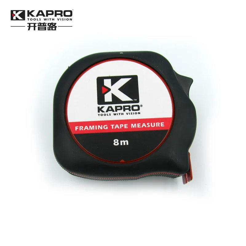 KAPRO 608 steel tape ruler 5 meters measuring 8 meters High-precision box ruler Mini pull foot Measuring tools
KAPRO 608 steel tape ruler 5 meters measuring 8 meters High-precision box ruler Mini pull foot Measuring tools