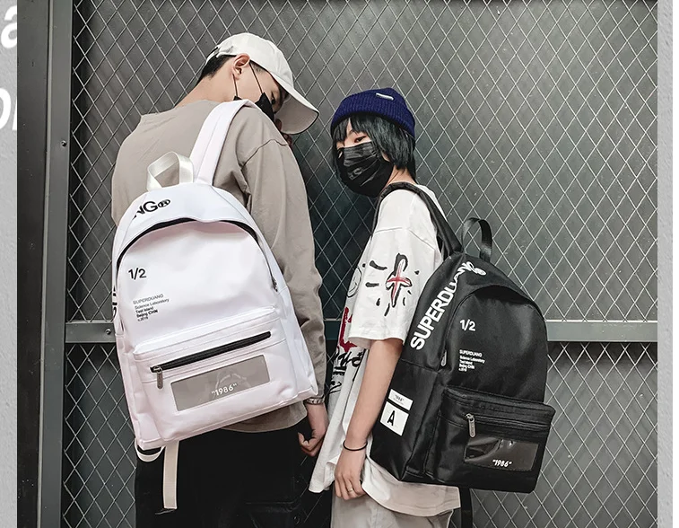 Новинка 2019 рюкзак в стиле Харадзюку для мужчин вместительный уличный унисекс