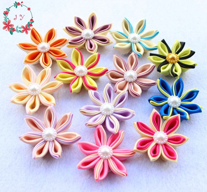 20pcs/lot fabric ribbon Hand Sewing Daisy flower Pealized Two tone(2inch) Clutch pin, stick pin supplies,men brooch flower
20pcs/lot fabric ribbon Hand Sewing Daisy flower Pealized Two tone(2inch) Clutch pin, stick pin supplies,men brooch flower