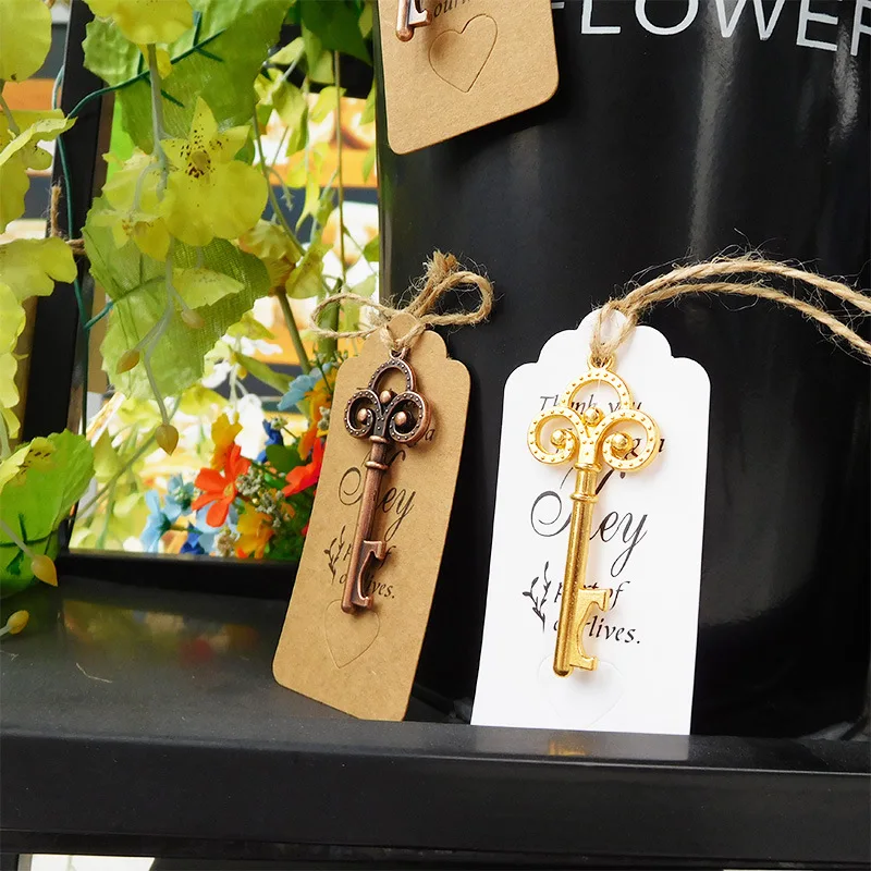 20pcs/lot Wedding Souvenirs Wedding Party GiftsTags Antique Copper Skeleton Key Beer Bottle Opener with Escort Tags Place Cards
20pcs/lot Wedding Souvenirs Wedding Party GiftsTags Antique Copper Skeleton Key Beer Bottle Opener with Escort Tags Place Cards