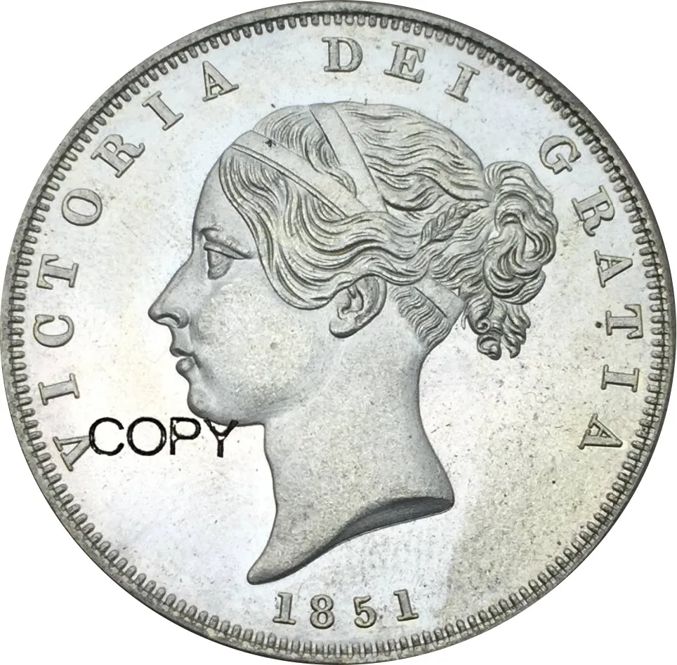 Великобритания 1/2 Корона 1851 Victoria young head Мельхиор посеребренные копии монет
Великобритания 1/2 Корона 1851 Victoria young head Мельхиор посеребренные копии монет