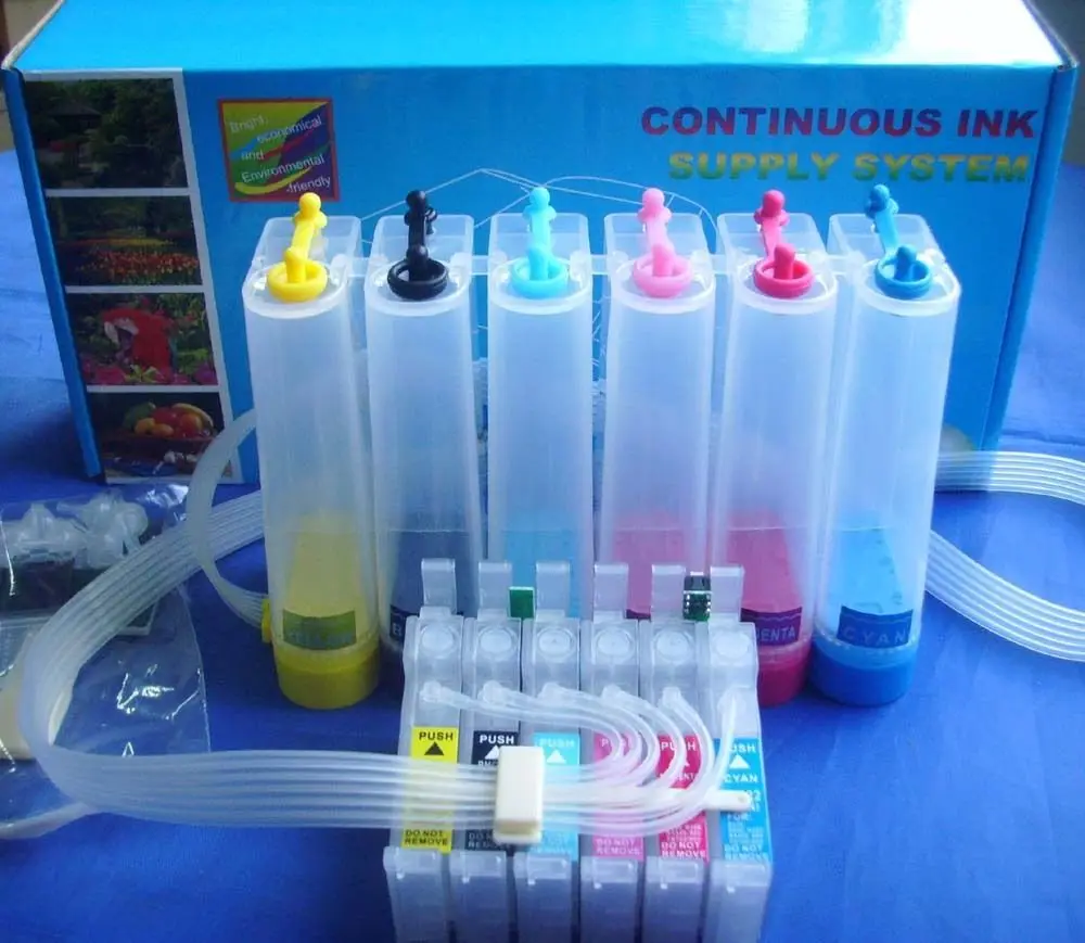 Non-OEM CISS Ink System T0791-T0796 For Eps printers 1400 1430 1500W P50 PX650 PX660 printer parts
Non-OEM CISS Ink System T0791-T0796 For Eps printers 1400 1430 1500W P50 PX650 PX660 printer parts