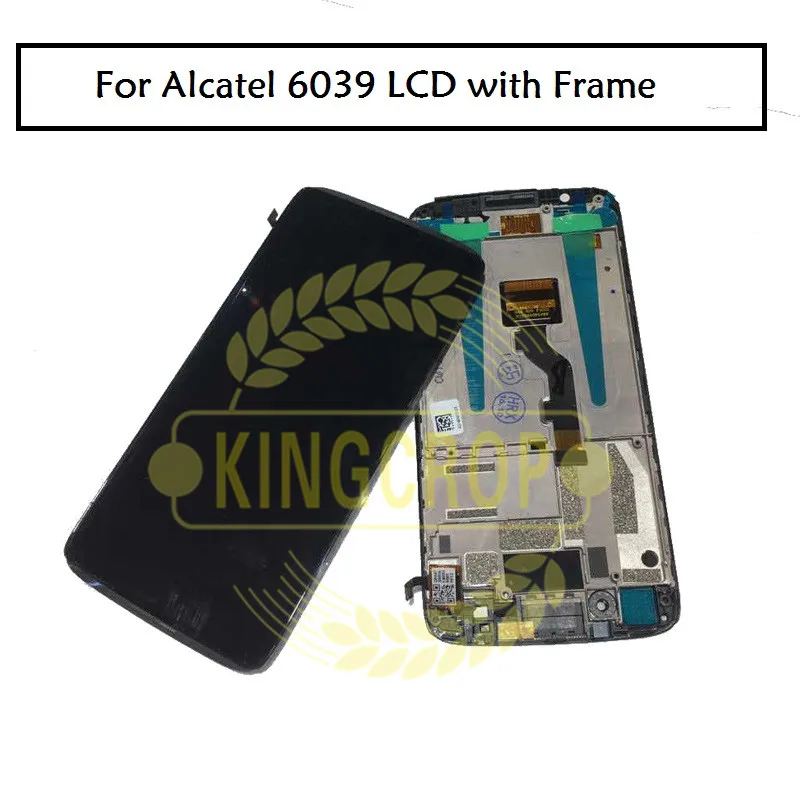 4 7 ''для Alcatel One Touch Idol 3 OT6039 6039 6039y Полный ЖК-дисплей + сенсорный экран дигитайзер