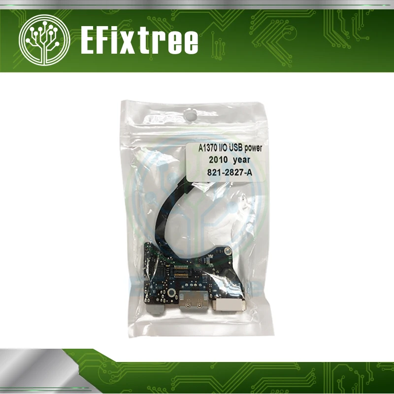 Original 820-2827-A 820-3053-A For MacBook Air 11" A1370 DC-IN USB Audio DC Power Jack Board MC505 MC506 EMC 2393 2010 2011
Original 820-2827-A 820-3053-A For MacBook Air 11" A1370 DC-IN USB Audio DC Power Jack Board MC505 MC506 EMC 2393 2010 2011