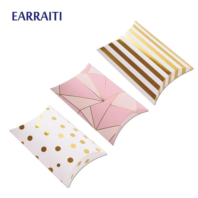 50 PCS Kraft Paper Gift Packaging Boxes Wedding Favor Box Cookie Candy Gift Bag Small Pillow Cardboard Box Ins Golden Dot Line
50 PCS Kraft Paper Gift Packaging Boxes Wedding Favor Box Cookie Candy Gift Bag Small Pillow Cardboard Box Ins Golden Dot Line