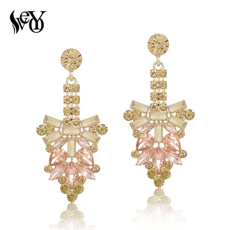 VEYO Zircon Rhinestone Crystal Drop Earrings Fashion Jewelry for Women brincos pendientes mujer
VEYO Zircon Rhinestone Crystal Drop Earrings Fashion Jewelry for Women brincos pendientes mujer