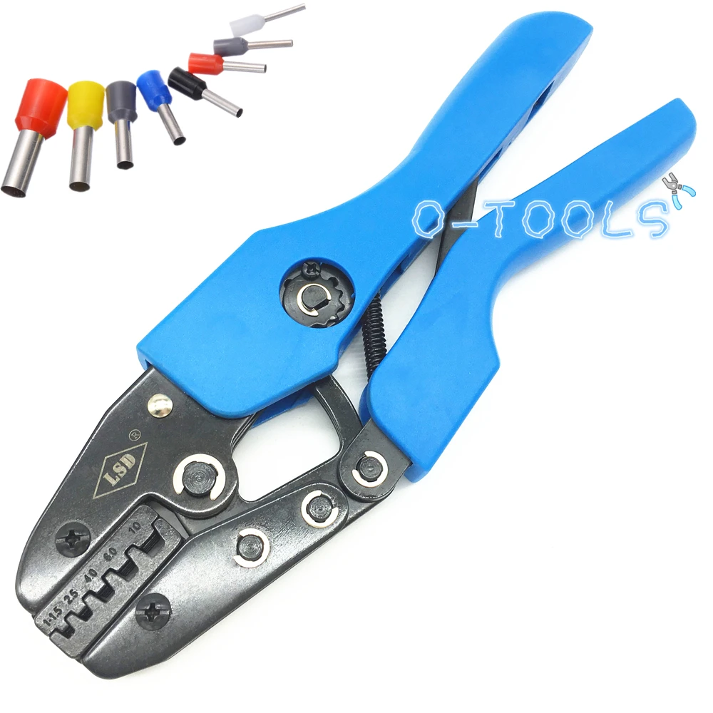 Ratchet crimping pliers for wire ferrules 1-10mm² crimper insulated cord end sleeve hand terminal crimping tools AN-10WF
Ratchet crimping pliers for wire ferrules 1-10mm² crimper insulated cord end sleeve hand terminal crimping tools AN-10WF