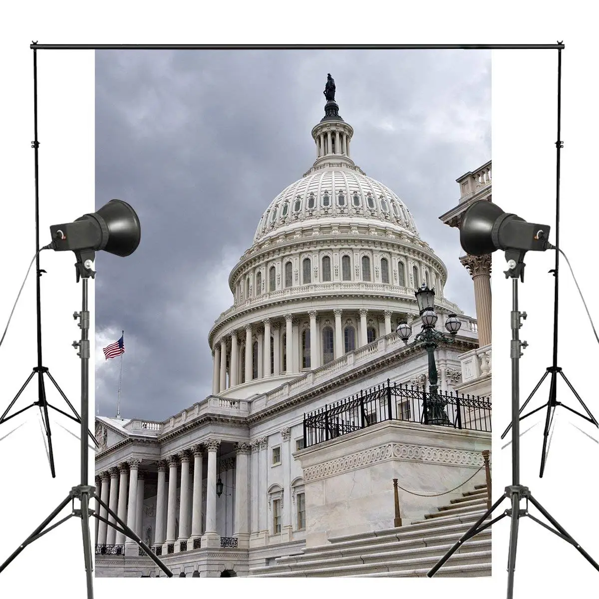 United States Capitol side view Theme Photography Background Studio Props Wall Photography Backdrop 150x220cm
United States Capitol side view Theme Photography Background Studio Props Wall Photography Backdrop 150x220cm