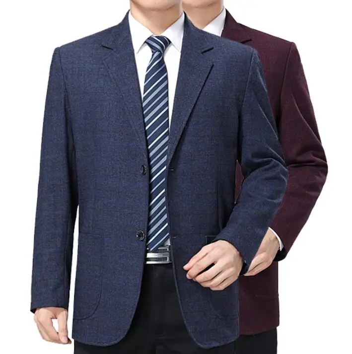 Middle-aged jacket men blazer masculino slim fit casaco jaqueta masculina casual coats mens suit Single-breasted clothes man
Middle-aged jacket men blazer masculino slim fit casaco jaqueta masculina casual coats mens suit Single-breasted clothes man