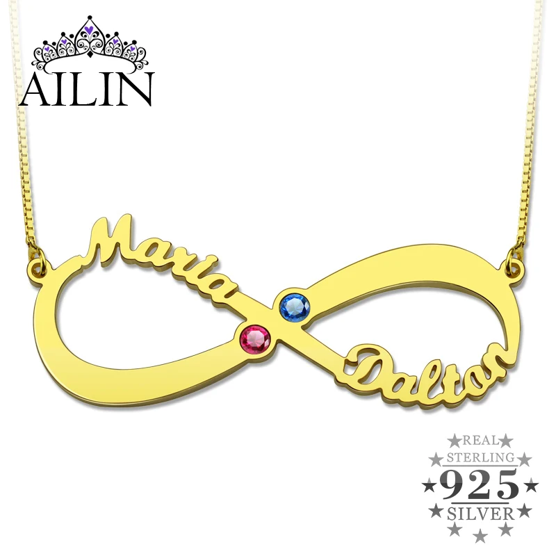 Ожерелье AILIN Infinity, ожерелье золотого цвета с надписью Infinity, ожерелье с зодиакальным камнем
Ожерелье AILIN Infinity, ожерелье золотого цвета с надписью Infinity, ожерелье с зодиакальным камнем