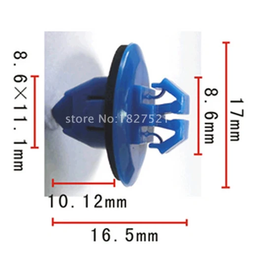 500Pcs Blue for Toyota For Lexus Rocker Panel Moulding Clips Retainer Sealer 7549535010 75495-35010
500Pcs Blue for Toyota For Lexus Rocker Panel Moulding Clips Retainer Sealer 7549535010 75495-35010