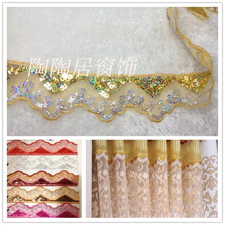 Lace fabric Home curtain Delicate LaceTrimming,embroidery lace,Window Curtain Lace for Sale Decorative cloth Sewing Accessories
Lace fabric Home curtain Delicate LaceTrimming,embroidery lace,Window Curtain Lace for Sale Decorative cloth Sewing Accessories