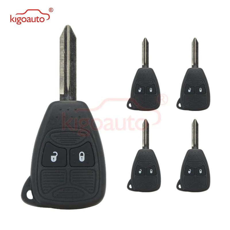 Kigoauto 5pcs Head key Case 2 Button for Chrysler Dodge Jeep 04589199AC key shell
Kigoauto 5pcs Head key Case 2 Button for Chrysler Dodge Jeep 04589199AC key shell