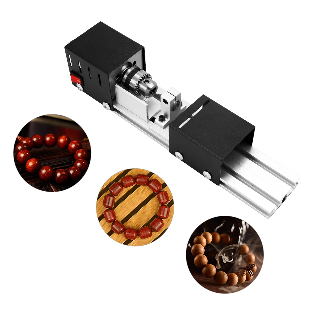 100W Mini Lathe Beads Machine Miniature Buddha Pearl Lathe Grinding and Polishing Beads Wood Working DIY Lathe Drill Rotary Tool
100W Mini Lathe Beads Machine Miniature Buddha Pearl Lathe Grinding and Polishing Beads Wood Working DIY Lathe Drill Rotary Tool