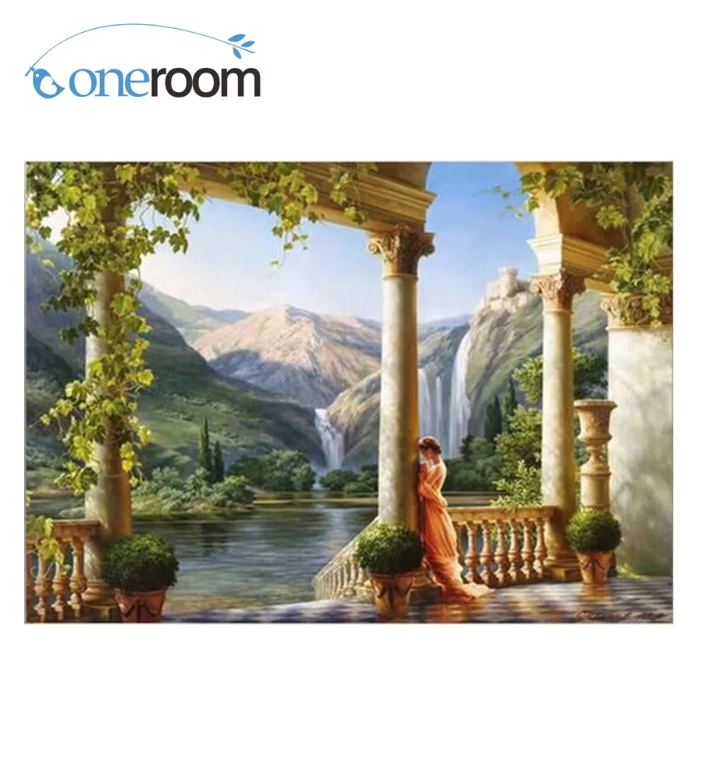 62-44 Needlework Crafts 14CT unprinted Embroidery Quality Counted Cross Stitch Kit Set Oil Painting beauty landscape arts3th
62-44 Needlework Crafts 14CT unprinted Embroidery Quality Counted Cross Stitch Kit Set Oil Painting beauty landscape arts3th