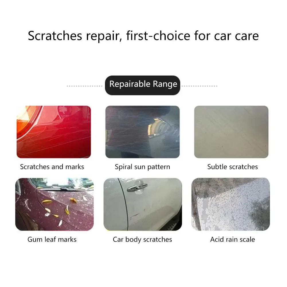 

HGKJ-11 Liquid Car Scratches Repair Polishing Wax 50ml / 20ml Scratch Remover Repairing Agent Car Paint Care Auto Detailing