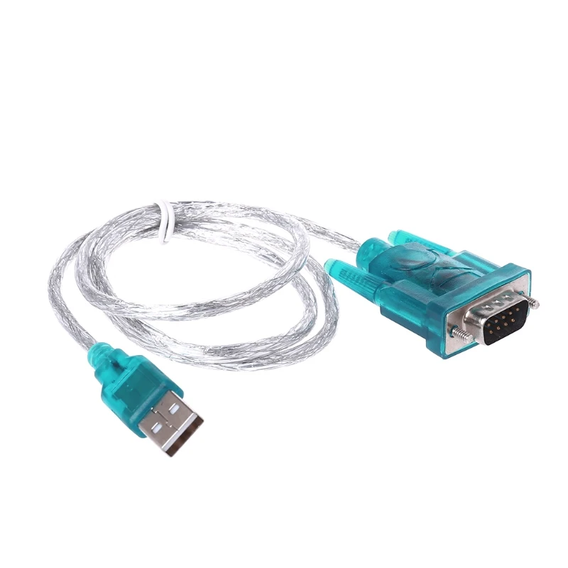 Переходник с USB на последовательный порт RS232 9 контактный кабель DB9 COM