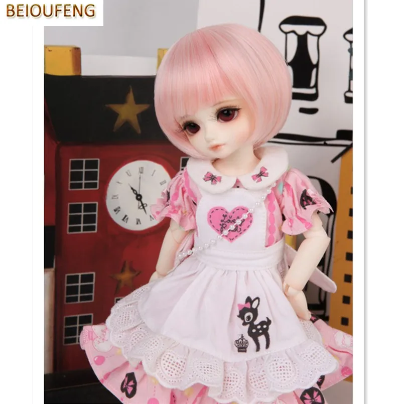 Парик для куклы BEIOUFENG BJD 1/6 SD, высокотемпературная проволока, Короткий прямой парик BJD, аксессуары для кукол в масштабе 1/6
Парик для куклы BEIOUFENG BJD 1/6 SD, высокотемпературная проволока, Короткий прямой парик BJD, аксессуары для кукол в масштабе 1/6