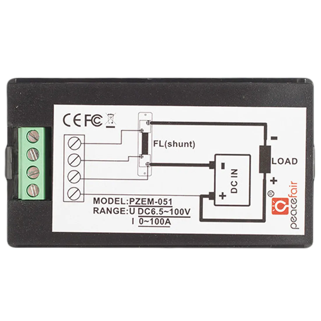 6.5-100V 0-100A Digital Current Voltage Power Energy Meter DC LCD Display Multimeter Ammeter Voltmeter 100A Current Shunt
6.5-100V 0-100A Digital Current Voltage Power Energy Meter DC LCD Display Multimeter Ammeter Voltmeter 100A Current Shunt