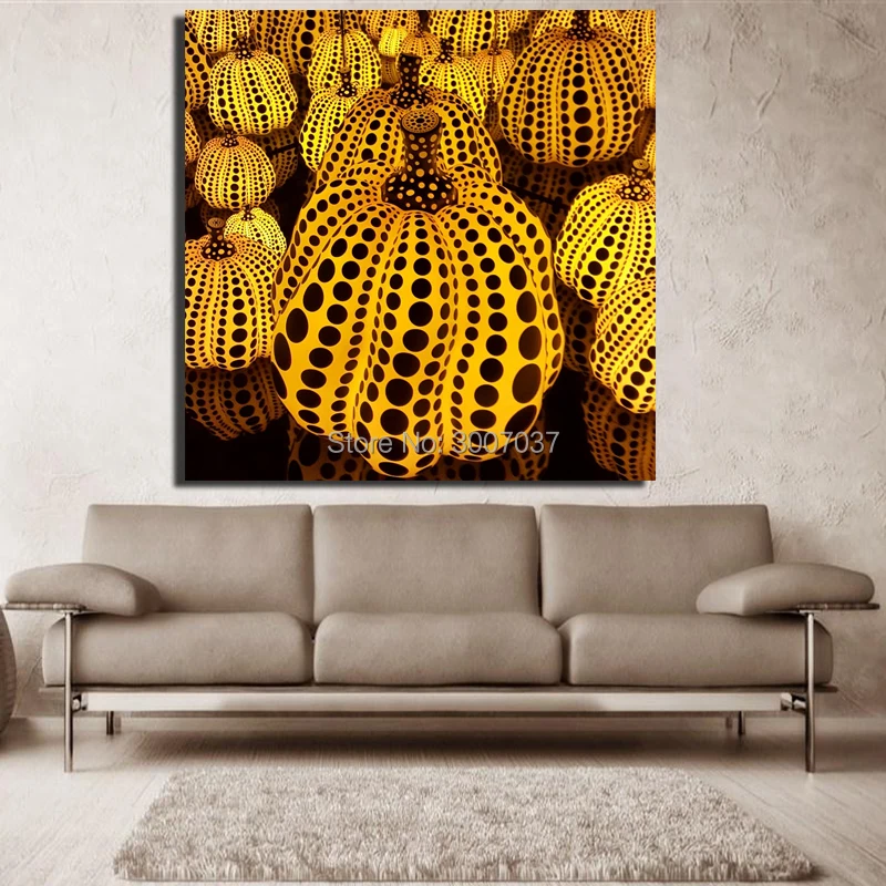 Yayoi Kusama Pumpkin Canvas Art Modern Handmade Oil Paintings Gifts Wall Art Quotes Bedroom Decor Cuadros Decoracion Frameless
Yayoi Kusama Pumpkin Canvas Art Modern Handmade Oil Paintings Gifts Wall Art Quotes Bedroom Decor Cuadros Decoracion Frameless