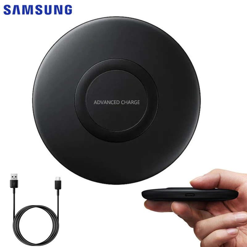 Original SAMSUNG Ultra Thin Qi Fast Wireless Charger for Samsung Galaxy S10+ S9 S9+ Note 10 iPhone X Quick Charger
Original SAMSUNG Ultra Thin Qi Fast Wireless Charger for Samsung Galaxy S10+ S9 S9+ Note 10 iPhone X Quick Charger
