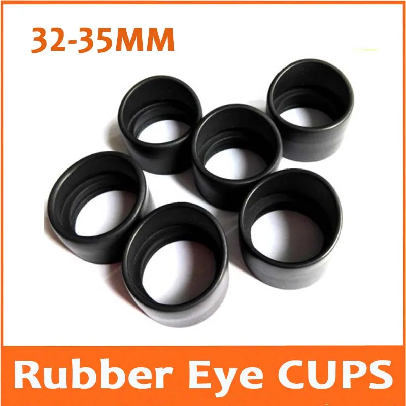 2 шт. защитные очки микроскоп 32 35 мм|rubber eye guard|eye guardbinocular cups |