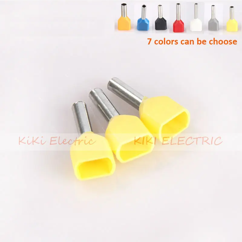 TE6014 Copper Crewel Tube Insulating Terminal 2X6.0mm2 Condutor Dual wire entry Ends/Yellow or Green Twin Entry Copper Terminals
TE6014 Copper Crewel Tube Insulating Terminal 2X6.0mm2 Condutor Dual wire entry Ends/Yellow or Green Twin Entry Copper Terminals