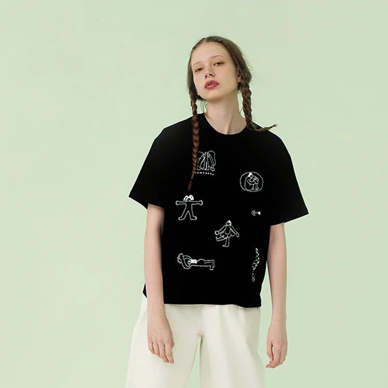 Flower Girl Dream Ladies Summer T-shirt Women Black T Shirt Short Sleeve O Neck New Design Tee Tops
Flower Girl Dream Ladies Summer T-shirt Women Black T Shirt Short Sleeve O Neck New Design Tee Tops