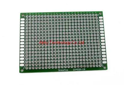 50 шт./лот 5x7 см Прототип PCB двойной 5*7 см универсальная плата односторонняя PCB 2,54 мм доска
50 шт./лот 5x7 см Прототип PCB двойной 5*7 см универсальная плата односторонняя PCB 2,54 мм доска