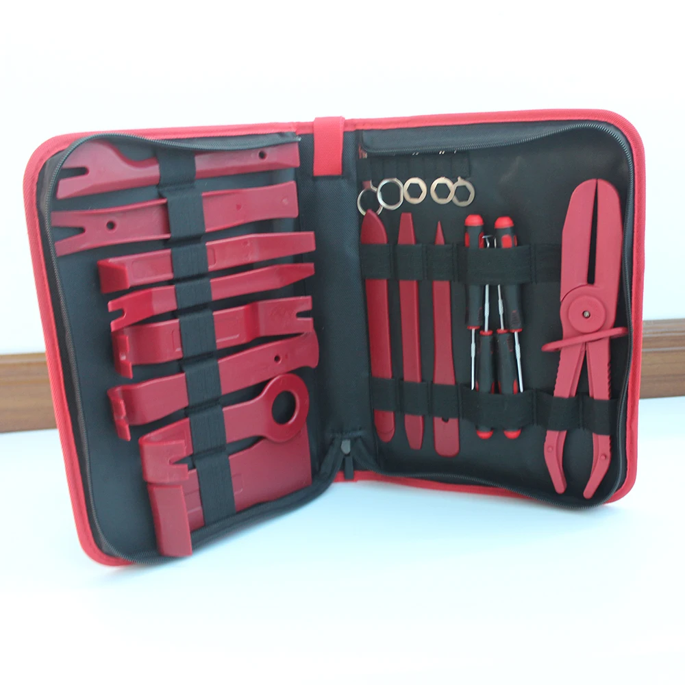 Car Trim Removal Tool Set Hand Tools Pry Bar Panel Door Interior Clip Kit 21Pcs
Car Trim Removal Tool Set Hand Tools Pry Bar Panel Door Interior Clip Kit 21Pcs
