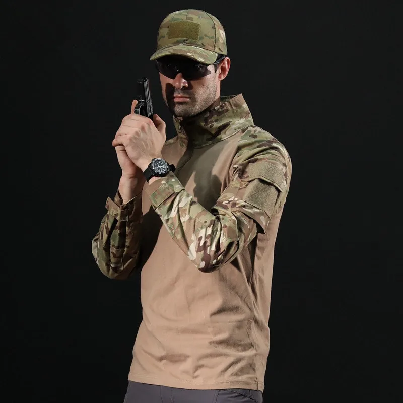 HAN WILD Outdoor Tactical T-shirt Men Combat Shirt Airsoft Paintball Tactical Military Army Shirts Uniform Hiking Hunting Shirt
HAN WILD Outdoor Tactical T-shirt Men Combat Shirt Airsoft Paintball Tactical Military Army Shirts Uniform Hiking Hunting Shirt