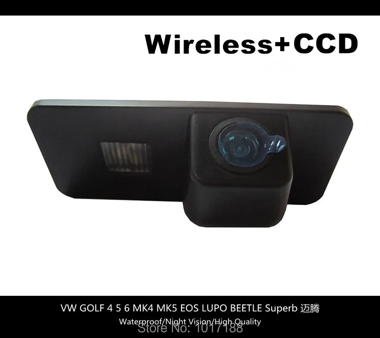 Фото HD! Wi Fi камера беспроводная автомобильная заднего вида с CCD чипом для Volkswagen VW GOLF 4 5 6