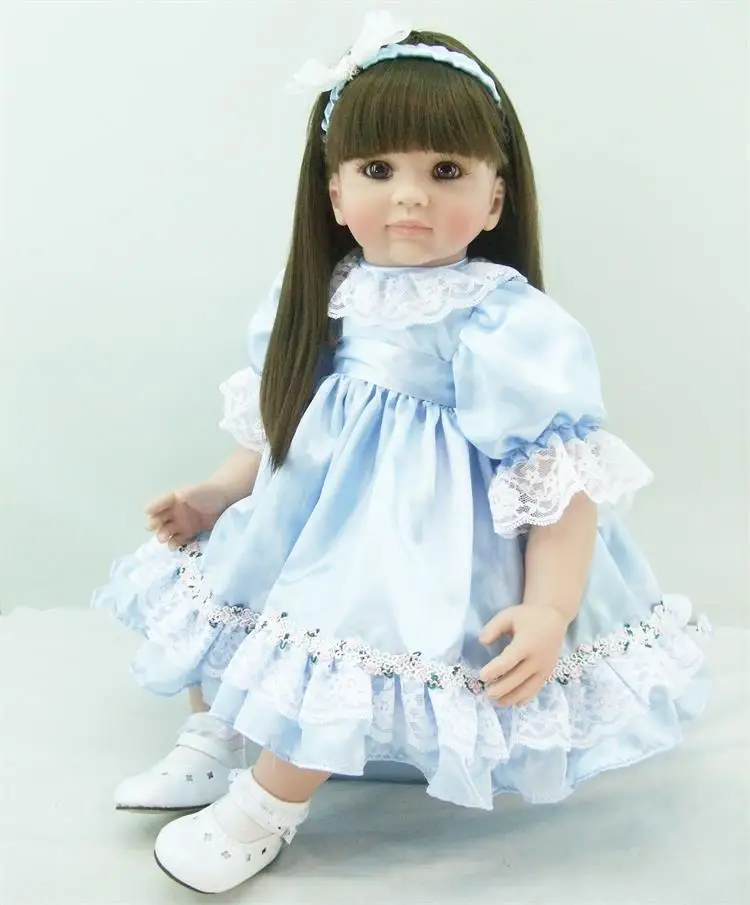 Fashion reborn vinyl silicone baby dolls accompany lifelike cute princess toddler doll kid high-end christmas new year gifts
Fashion reborn vinyl silicone baby dolls accompany lifelike cute princess toddler doll kid high-end christmas new year gifts