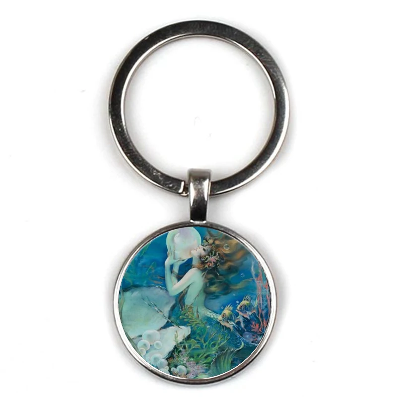 Fashion Cute Mermaid Antique Children's Necklace Glass Pendant Choker Female Retro Necklace Handmade Jewelry Party Gift Souvenir
Fashion Cute Mermaid Antique Children's Necklace Glass Pendant Choker Female Retro Necklace Handmade Jewelry Party Gift Souvenir